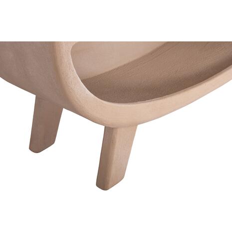 ΡΑΦΙΕΡΑ ΣΕΙΡΑ SANTORINI HM18060.02 MDF ΣΕ ΚΑΦΕ ΧΡΩΜΑ 120x38x133Υεκ.