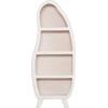 ΡΑΦΙΕΡΑ ΣΕΙΡΑ SANTORINI HM18067 MDF ΣΕ ΥΠΟΛΕΥΚΟ ΧΡΩΜΑ 80x38x196Υεκ.