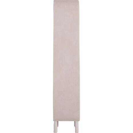 ΡΑΦΙΕΡΑ ΣΕΙΡΑ SANTORINI HM18067 MDF ΣΕ ΥΠΟΛΕΥΚΟ ΧΡΩΜΑ 80x38x196Υεκ.