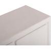 ΜΠΟΥΦΕΣ ΣΕΙΡΑ SANTORINI HM18048 MDF ΣΕ ΥΠΟΛΕΥΚΟ ΧΡΩΜΑ-3 ΣΥΡΤΑΡΙΑ & 2 ΠΟΡΤΕΣ 120x38x80Υεκ.