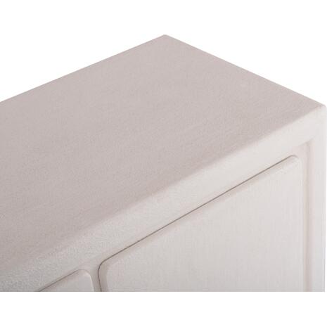 ΜΠΟΥΦΕΣ ΣΕΙΡΑ SANTORINI HM18048 MDF ΣΕ ΥΠΟΛΕΥΚΟ ΧΡΩΜΑ-3 ΣΥΡΤΑΡΙΑ & 2 ΠΟΡΤΕΣ 120x38x80Υεκ.