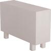 ΜΠΟΥΦΕΣ ΣΕΙΡΑ SANTORINI HM18048 MDF ΣΕ ΥΠΟΛΕΥΚΟ ΧΡΩΜΑ-3 ΣΥΡΤΑΡΙΑ & 2 ΠΟΡΤΕΣ 120x38x80Υεκ.