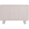 ΜΠΟΥΦΕΣ ΣΕΙΡΑ SANTORINI HM18048 MDF ΣΕ ΥΠΟΛΕΥΚΟ ΧΡΩΜΑ-3 ΣΥΡΤΑΡΙΑ & 2 ΠΟΡΤΕΣ 120x38x80Υεκ.