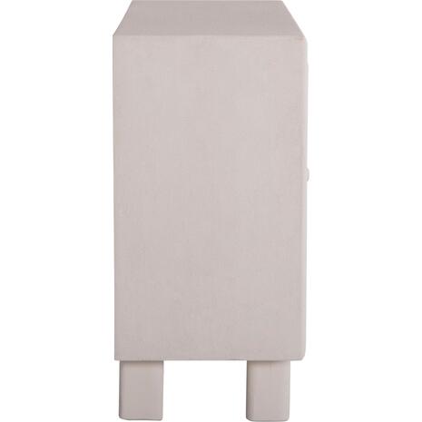 ΜΠΟΥΦΕΣ ΣΕΙΡΑ SANTORINI HM18048 MDF ΣΕ ΥΠΟΛΕΥΚΟ ΧΡΩΜΑ-3 ΣΥΡΤΑΡΙΑ & 2 ΠΟΡΤΕΣ 120x38x80Υεκ.
