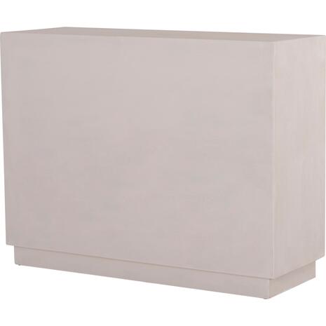 ΜΠΟΥΦΕΣ ΣΕΙΡΑ SANTORINI HM18046 MDF ΣΕ ΥΠΟΛΕΥΚΟ ΧΡΩΜΑ-2 ΣΥΡΤΑΡΙΑ & 2 ΠΟΡΤΕΣ 107x38x82,5Υεκ.