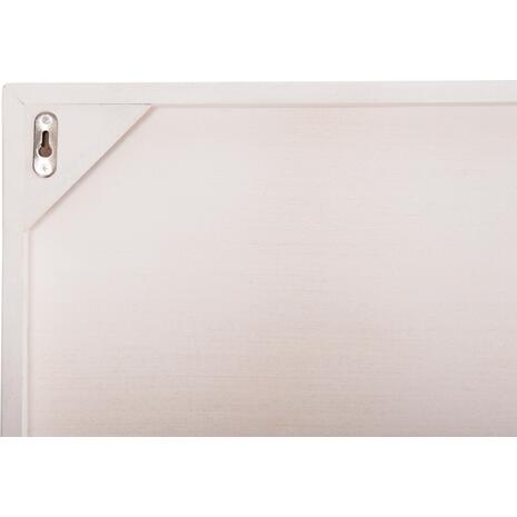 ΠΙΝΑΚΑΣ ΟΡΘΟΓΩΝΙΟΣ ΣΕΙΡΑ SANTORINI HM4531 MDF ΥΠΟΛΕΥΚΟ-ΔΙΑΚΟΣΜΗΣΗ ΜΠΕΖ 80x4,5(πάχος)x120Υεκ.