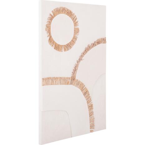 ΠΙΝΑΚΑΣ ΟΡΘΟΓΩΝΙΟΣ ΣΕΙΡΑ SANTORINI HM4531 MDF ΥΠΟΛΕΥΚΟ-ΔΙΑΚΟΣΜΗΣΗ ΜΠΕΖ 80x4,5(πάχος)x120Υεκ.