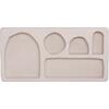 ΡΑΦΙ ΤΟΙΧΟΥ ΣΕΙΡΑ SANTORINI HM18063.01 MDF ΣΕ ΥΠΟΛΕΥΚΟ 120x18x60Υεκ.
