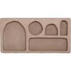 ΡΑΦΙ ΤΟΙΧΟΥ ΣΕΙΡΑ SANTORINI HM18063.02 MDF ΣΕ ΚΑΦΕ 120x18x60Υεκ.