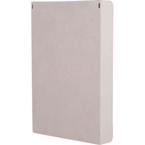 ΡΑΦΙΕΡΑ-ΚΟΜΜΟ ΣΕΙΡΑ SANTORINI HM18059 MDF ΣΕ ΥΠΟΛΕΥΚΟ 80x18x120Υεκ.