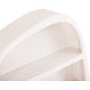 ΡΑΦΙ ΤΟΙΧΟΥ ΣΕΙΡΑ SANTORINI HM18058 MDF ΣΕ ΥΠΟΛΕΥΚΟ ΧΡΩΜΑ 95x18x100Υεκ.