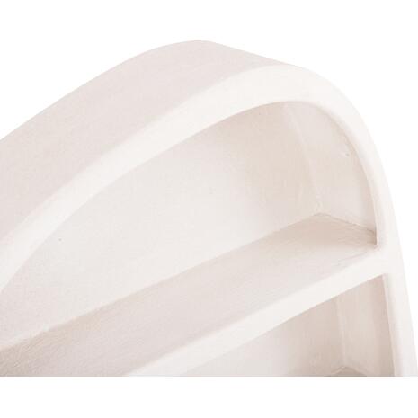 ΡΑΦΙ ΤΟΙΧΟΥ ΣΕΙΡΑ SANTORINI HM18058 MDF ΣΕ ΥΠΟΛΕΥΚΟ ΧΡΩΜΑ 95x18x100Υεκ.