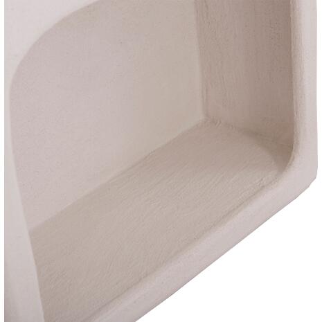 ΡΑΦΙΕΡΑ ΤΟΙΧΟΥ ΣΕΙΡΑ SANTORINI HM18069 MDF ΣΕ ΥΠΟΛΕΥΚΟ ΧΡΩΜΑ 47,5x18x120Υεκ.