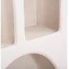 ΡΑΦΙΕΡΑ ΤΟΙΧΟΥ ΣΕΙΡΑ SANTORINI HM18069 MDF ΣΕ ΥΠΟΛΕΥΚΟ ΧΡΩΜΑ 47,5x18x120Υεκ.