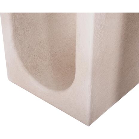 ΤΡΑΠΕΖΙ ΣΑΛΟΝΙΟΥ ΣΕΙΡΑ SANTORINI HM18070 MDF ΣΕ ΥΠΟΛΕΥΚΟ ΧΡΩΜΑ 48x38x48,5Υεκ.