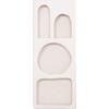 ΡΑΦΙΕΡΑ ΤΟΙΧΟΥ ΣΕΙΡΑ SANTORINI HM18069 MDF ΣΕ ΥΠΟΛΕΥΚΟ ΧΡΩΜΑ 47,5x18x120Υεκ.