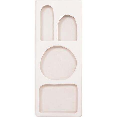 ΡΑΦΙΕΡΑ ΤΟΙΧΟΥ ΣΕΙΡΑ SANTORINI HM18069 MDF ΣΕ ΥΠΟΛΕΥΚΟ ΧΡΩΜΑ 47,5x18x120Υεκ.
