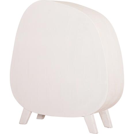 ΡΑΦΙΕΡΑ ΣΕΙΡΑ SANTORINI HM18060.01 MDF ΣΕ ΥΠΟΛΕΥΚΟ ΧΡΩΜΑ 120x38x133Υεκ.