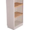 ΡΑΦΙΕΡΑ ΣΕΙΡΑ SANTORINI HM18045 MDF ΥΠΟΛΕΥΚΟ-ΡΑΦΙΑ ΞΥΛΟ ΕΛΑΤΟΥ ΦΥΣΙΚΟ 60x38,5x179Υεκ.