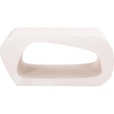 ΤΡΑΠΕΖΙ ΣΑΛΟΝΙΟΥ ΣΕΙΡΑ SANTORINI HM18071 MDF ΣΕ ΥΠΟΛΕΥΚΟ ΧΡΩΜΑ 100x60x45Υεκ.