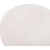 ΤΡΑΠΕΖΙ ΣΑΛΟΝΙΟΥ ΣΤΡΟΓΓΥΛΟ ΣΕΙΡΑ SANTORINI HM18050 MDF ΣΕ ΥΠΟΛΕΥΚΟ ΧΡΩΜΑ Φ80x35Υεκ.