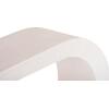 ΚΟΝΣΟΛΑ ΣΕΙΡΑ SANTORINI HM18049 MDF ΣΕ ΥΠΟΛΕΥΚΟ ΧΡΩΜΑ 110x30x70Υεκ.
