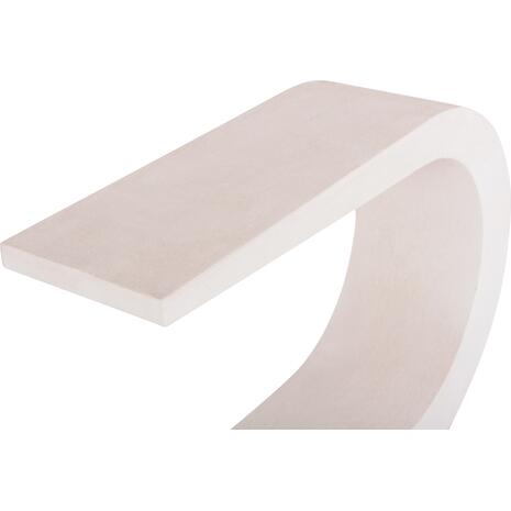 ΚΟΝΣΟΛΑ ΣΕΙΡΑ SANTORINI HM18049 MDF ΣΕ ΥΠΟΛΕΥΚΟ ΧΡΩΜΑ 110x30x70Υεκ.