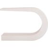ΚΟΝΣΟΛΑ ΣΕΙΡΑ SANTORINI HM18049 MDF ΣΕ ΥΠΟΛΕΥΚΟ ΧΡΩΜΑ 110x30x70Υεκ.