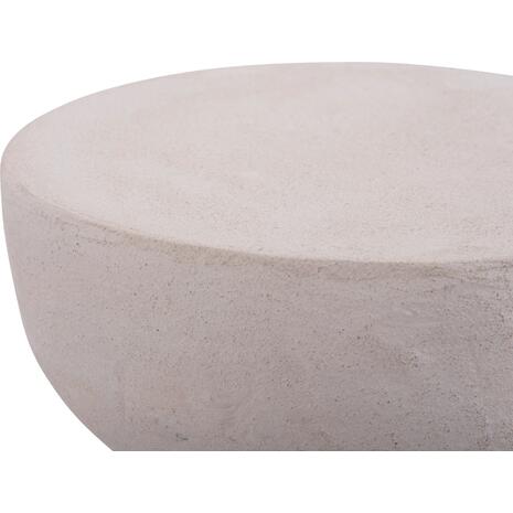 ΣΚΑΜΠΟ ΣΕΙΡΑ SANTORINI HM18041 ΠΟΛΥΡΗΤΙΝΗ ΣΕ ΥΠΟΛΕΥΚΟ Φ30,5x46Υεκ