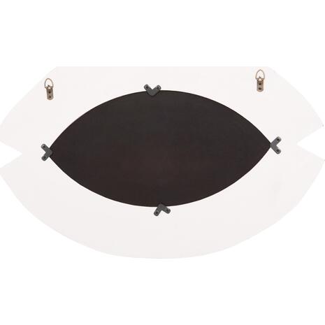 ΚΑΘΡΕΠΤΗΣ ΤΟΙΧΟΥ ΣΕΙΡΑ SANTORINI HM4529 MDF ΥΠΟΛΕΥΚΟ-ΔΙΑΚΟΣΜΗΣΗ ΣΕ ΜΠΕΖ 81x1,8x54Υεκ.