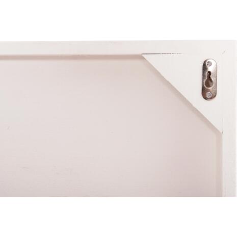 ΠΙΝΑΚΑΣ ΟΡΘΟΓΩΝΙΟΣ ΣΕΙΡΑ SANTORINI HM4535 MDF ΥΠΟΛΕΥΚΟ ΧΡΩΜΑ-ΔΙΑΚΟΣΜΗΣΗ ΜΠΕΖ 48x4,5(πάχος)x60Υεκ.