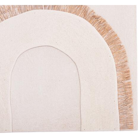 ΠΙΝΑΚΑΣ ΟΡΘΟΓΩΝΙΟΣ ΣΕΙΡΑ SANTORINI HM4535 MDF ΥΠΟΛΕΥΚΟ ΧΡΩΜΑ-ΔΙΑΚΟΣΜΗΣΗ ΜΠΕΖ 48x4,5(πάχος)x60Υεκ.