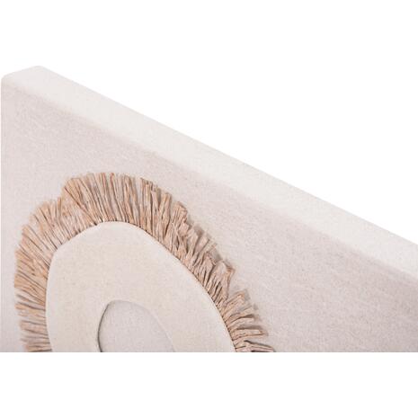 ΠΙΝΑΚΑΣ ΟΡΘΟΓΩΝΙΟΣ ΣΕΙΡΑ SANTORINI HM4534 MDF ΥΠΟΛΕΥΚΟ ΧΡΩΜΑ-ΔΙΑΚΟΣΜΗΣΗ ΜΠΕΖ 48x4,5(πάχος)x60Υεκ.