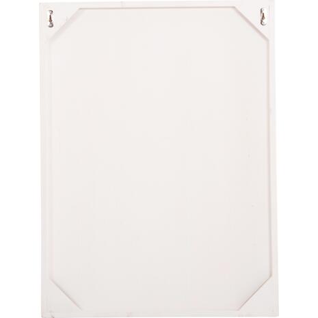 ΠΙΝΑΚΑΣ ΟΡΘΟΓΩΝΙΟΣ ΣΕΙΡΑ SANTORINI HM4533 MDF ΥΠΟΛΕΥΚΟ-ΚΑΦΕ-ΚΡΟΣΙΑ ΜΠΕΖ 60x4,5(πάχος)x80Υεκ