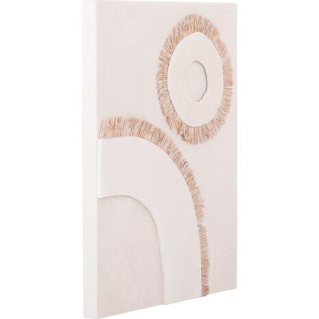 ΠΙΝΑΚΑΣ ΟΡΘΟΓΩΝΙΟΣ ΣΕΙΡΑ SANTORINI HM4534 MDF ΥΠΟΛΕΥΚΟ ΧΡΩΜΑ-ΔΙΑΚΟΣΜΗΣΗ ΜΠΕΖ 48x4,5(πάχος)x60Υεκ.