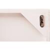 ΠΙΝΑΚΑΣ ΟΡΘΟΓΩΝΙΟΣ ΣΕΙΡΑ SANTORINI HM4510 MDF ΣΕ ΥΠΟΛΕΥΚΟ ΧΡΩΜΑ 60x4(πάχος)x80Υεκ.