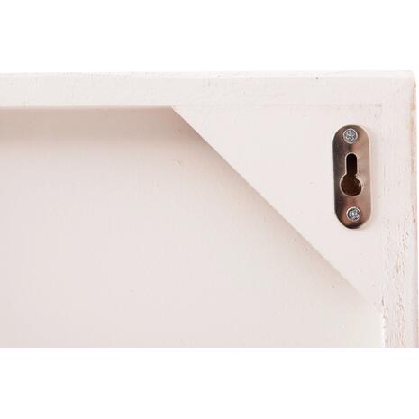 ΠΙΝΑΚΑΣ ΟΡΘΟΓΩΝΙΟΣ ΣΕΙΡΑ SANTORINI HM4510 MDF ΣΕ ΥΠΟΛΕΥΚΟ ΧΡΩΜΑ 60x4(πάχος)x80Υεκ.