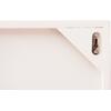 ΠΙΝΑΚΑΣ ΟΡΘΟΓΩΝΙΟΣ ΣΕΙΡΑ SANTORINI HM4509 MDF ΥΠΟΛΕΥΚΟ ΧΡΩΜΑ 60x4(πάχος)x80Υεκ.