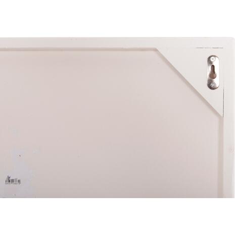 ΠΙΝΑΚΑΣ ΣΕΙΡΑ SANTORINI HM4505 MDF ΣΕ ΥΠΟΛΕΥΚΟ ΧΡΩΜΑ 80x4(πάχος)x120Υεκ.