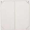 ΠΙΝΑΚΑΣ ΤΕΤΡΑΓΩΝΟΣ ΣΕΙΡΑ SANTORINI HM4517 MDF ΣΕ ΥΠΟΛΕΥΚΟ ΧΡΩΜΑ 80x4,5(πάχος)x80Υεκ.