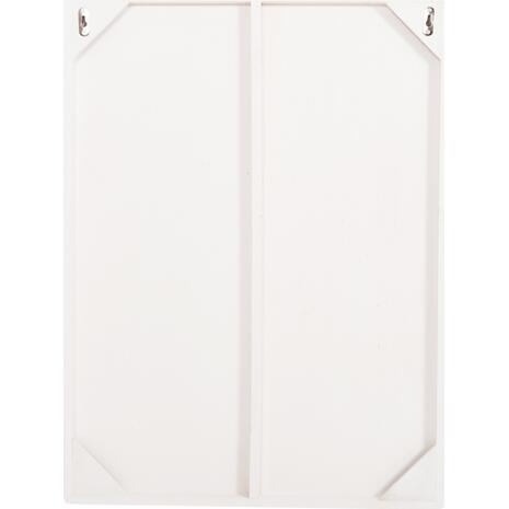 ΠΙΝΑΚΑΣ ΟΡΘΟΓΩΝΙΟΣ ΣΕΙΡΑ SANTORINI HM4523 MDF ΣΕ ΥΠΟΛΕΥΚΟ ΧΡΩΜΑ 60x4(πάχος)x80Υεκ.