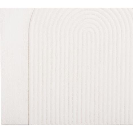 ΠΙΝΑΚΑΣ ΟΡΘΟΓΩΝΙΟΣ ΣΕΙΡΑ SANTORINI HM4523 MDF ΣΕ ΥΠΟΛΕΥΚΟ ΧΡΩΜΑ 60x4(πάχος)x80Υεκ.