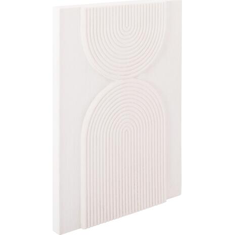 ΠΙΝΑΚΑΣ ΟΡΘΟΓΩΝΙΟΣ ΣΕΙΡΑ SANTORINI HM4523 MDF ΣΕ ΥΠΟΛΕΥΚΟ ΧΡΩΜΑ 60x4(πάχος)x80Υεκ.