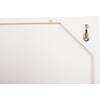 ΠΙΝΑΚΑΣ ΤΕΤΡΑΓΩΝΟΣ ΣΕΙΡΑ SANTORINI HM4519 MDF ΣΕ ΥΠΟΛΕΥΚΟ-ΚΑΦΕ ΧΡΩΜΑ 80x4(πάχος)x80Υεκ.