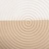 ΠΙΝΑΚΑΣ ΤΕΤΡΑΓΩΝΟΣ ΣΕΙΡΑ SANTORINI HM4519 MDF ΣΕ ΥΠΟΛΕΥΚΟ-ΚΑΦΕ ΧΡΩΜΑ 80x4(πάχος)x80Υεκ.