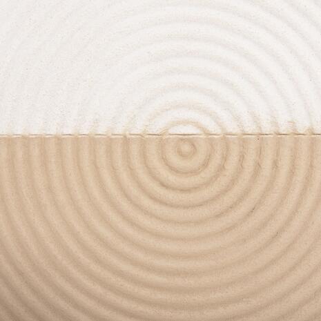ΠΙΝΑΚΑΣ ΤΕΤΡΑΓΩΝΟΣ ΣΕΙΡΑ SANTORINI HM4519 MDF ΣΕ ΥΠΟΛΕΥΚΟ-ΚΑΦΕ ΧΡΩΜΑ 80x4(πάχος)x80Υεκ.