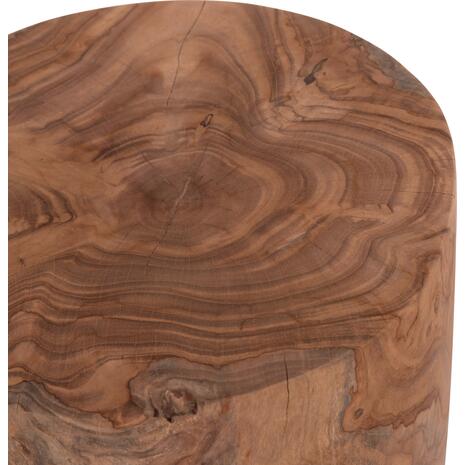 ΒΟΗΘΗΤΙΚΟ ΤΡΑΠΕΖΑΚΙ/ΣΚΑΜΠΟ TRONCO HM9374.21 ΞΥΛΟ TEAK--ΦΥΣΙΚΟ Φ30x45Υεκ.