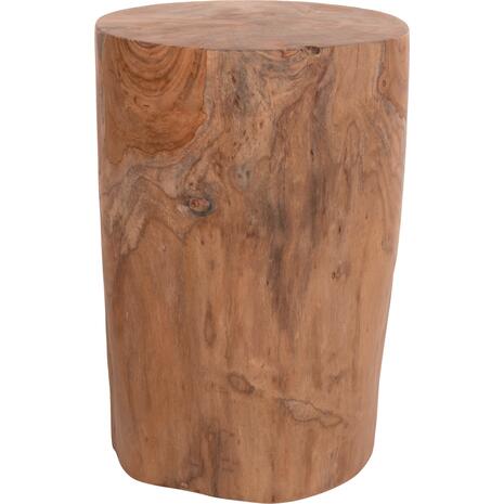 ΒΟΗΘΗΤΙΚΟ ΤΡΑΠΕΖΑΚΙ/ΣΚΑΜΠΟ TRONCO HM9374.21 ΞΥΛΟ TEAK--ΦΥΣΙΚΟ Φ30x45Υεκ.
