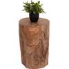 ΒΟΗΘΗΤΙΚΟ ΤΡΑΠΕΖΑΚΙ/ΣΚΑΜΠΟ TRONCO HM9374.21 ΞΥΛΟ TEAK--ΦΥΣΙΚΟ Φ30x45Υεκ.