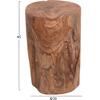 ΒΟΗΘΗΤΙΚΟ ΤΡΑΠΕΖΑΚΙ/ΣΚΑΜΠΟ TRONCO HM9374.21 ΞΥΛΟ TEAK--ΦΥΣΙΚΟ Φ30x45Υεκ.